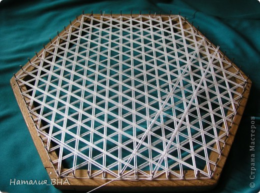 Интерьер Мастер-класс Плетение Салфетка Ромашка и маленький МК Нитки фото 9