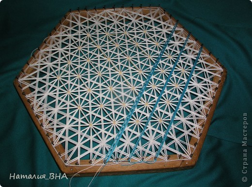 Интерьер Мастер-класс Плетение Салфетка Ромашка и маленький МК Нитки фото 14