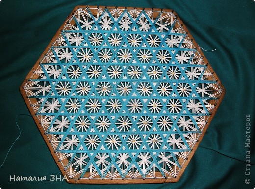 Интерьер Мастер-класс Плетение Салфетка Ромашка и маленький МК Нитки фото 15