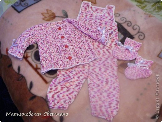 вязание спицами костюмчиков для девочки от до месяцев кофточки на пуговицах