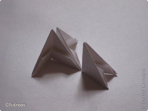 Мастер-класс Оригами китайское модульное Кисуля МК Бумага фото 3