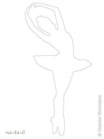 Мастер-класс Новый год Вырезание Снежинки-балеринки Бумага фото 7