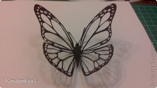 Поделка изделие Вырезание Бабочки Бумага фото 5