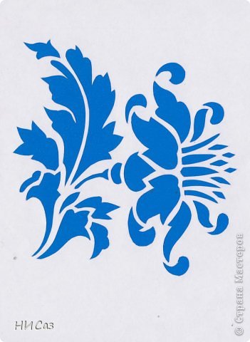 Картина панно рисунок Вырезание Цветок василек Бумага фото 1