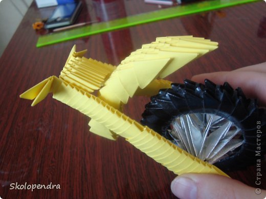Мастер-класс Поделка изделие Оригами китайское модульное Байк 2 Бумага фото 20