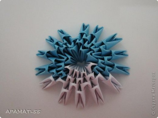 Мастер-класс Поделка изделие Оригами китайское модульное Дельфин Бумага фото 4