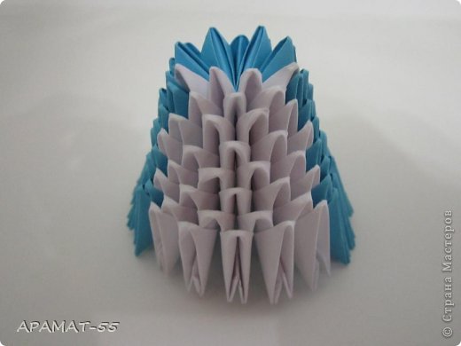 Мастер-класс Поделка изделие Оригами китайское модульное Дельфин Бумага фото 5