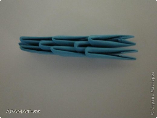 Мастер-класс Поделка изделие Оригами китайское модульное Дельфин Бумага фото 14