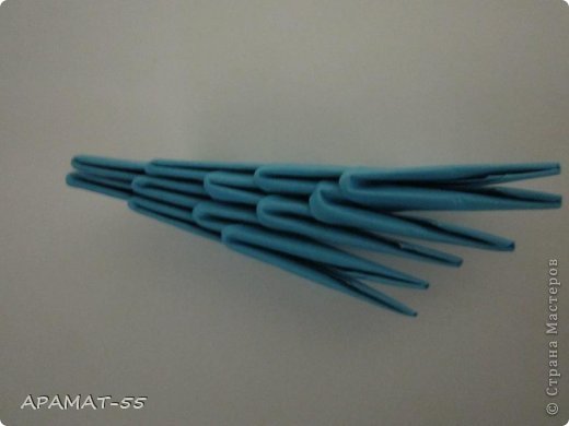 Мастер-класс Поделка изделие Оригами китайское модульное Дельфин Бумага фото 16