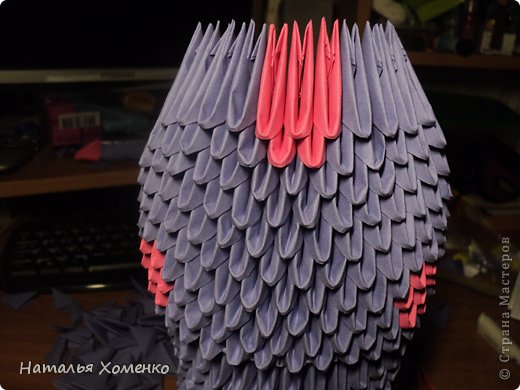 Мастер-класс Поделка изделие Оригами китайское модульное ЛУНТИК Бумага фото 34