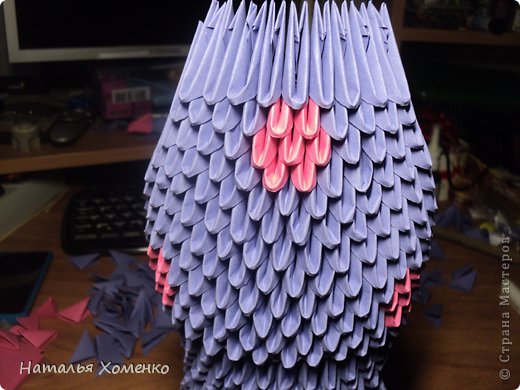 Мастер-класс Поделка изделие Оригами китайское модульное ЛУНТИК Бумага фото 36