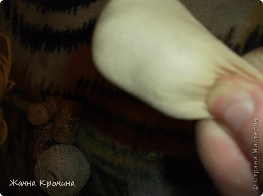 Куклы Оберег Поделка изделие Шитьё Домовятки и мини МК Капрон Клей Мешковина фото 5