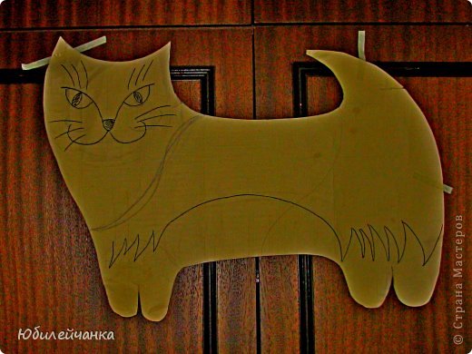Интерьер Шитьё кошки-подушки Ткань фото 7