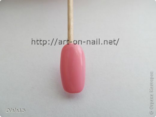 Мастер-класс Роспись Фото-урок дизайна ногтей в розово-черном цвете Бусинки фото 2