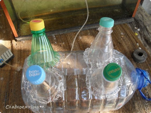 Звери из пластиковых бутылок фото