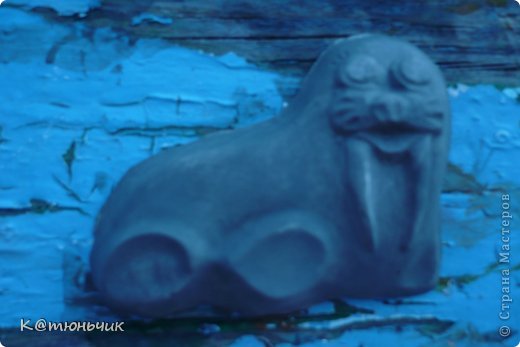 Декор предметов Орнамент МК по росписи глиняных фигурок Акварель фото 5