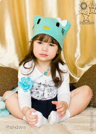 Tejer Master Class mi gatito esquema Beanie + Descripción de la foto Temas 1