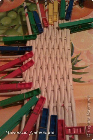 Мастер-класс Плетение Сундучёк 30*30*39 Бумага газетная фото 27