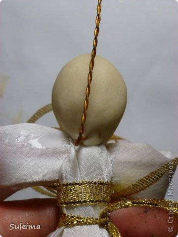 Мастер-класс Поделка изделие Новый год Лепка Шитьё Ангелы и феечки на елку новогодняя игрушка фото 31