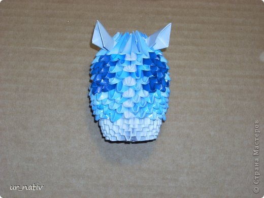 Мастер-класс Поделка изделие Новый год Оригами китайское модульное Пони - тоже кони Бумага фото 9
