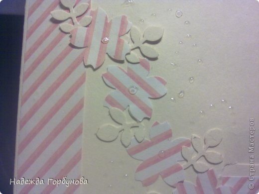 Открытка 8 марта Валентинов день Аппликация открытка с замочком Бумага Картон Клей фото 2