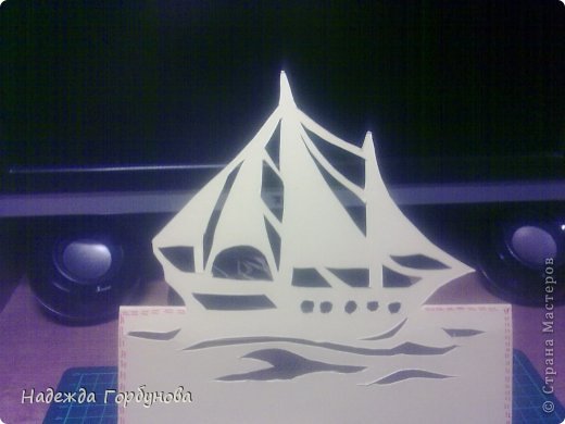 Открытка 23 февраля Вырезание открытка в технике вырезания к 23 февраля Бумага Картон Клей фото 3