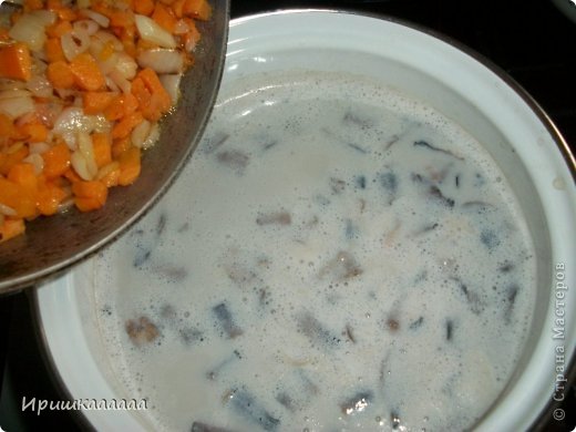Кулинария Мастер-класс Молочный суп с шампиньонами  Овощи фрукты ягоды Соль фото 13