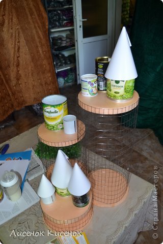 Свит-дизайн Моделирование конструирование Конкурсная работа Сказочная деревушка феечек фото 4