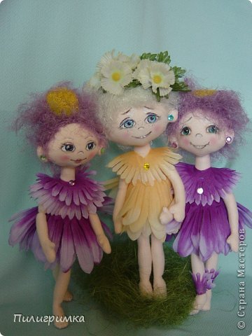 Куклы Мастер-класс Шитьё   Цветики Мини-МК Ткань фото 21
