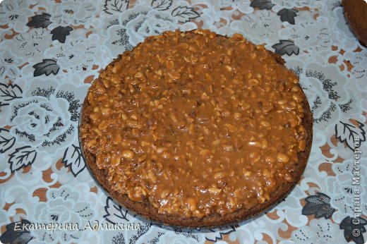 Кулинария Мастер-класс Рецепт кулинарный Торт Сникерс Продукты пищевые фото 10