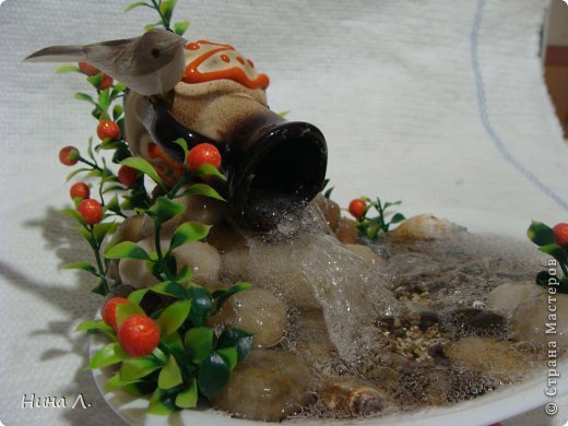 Поделка изделие Моделирование конструирование мои водопадики Камень Клей фото 6