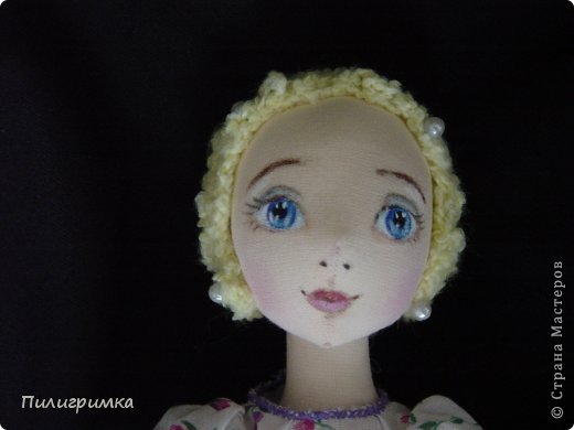 Куклы Мастер-класс Моделирование конструирование Волосы из атласной ленты Ленты фото 9