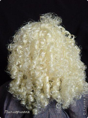 Куклы Мастер-класс Моделирование конструирование Волосы из атласной ленты Ленты фото 29