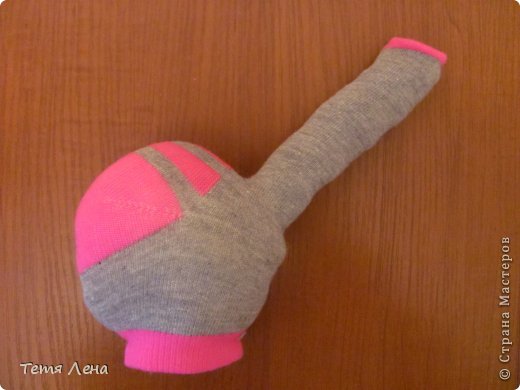 Игрушка Мастер-класс Шитьё Слонёнок Носки фото 5