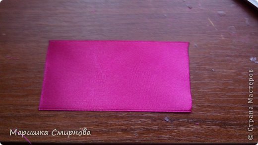 Мастер-класс Цумами Канзаши МК нового лепестка и вариант его применения Бусины Ленты Нитки Фетр фото 3