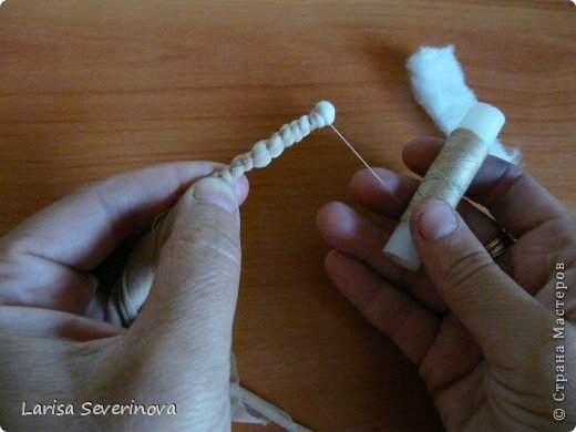 Игрушка Мастер-класс Шитьё МК по козочке Капрон фото 12