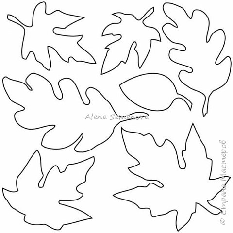 Мастер-класс Моделирование конструирование Мастер-класс осенние листья из фоамирана Фоамиран фом фото 4