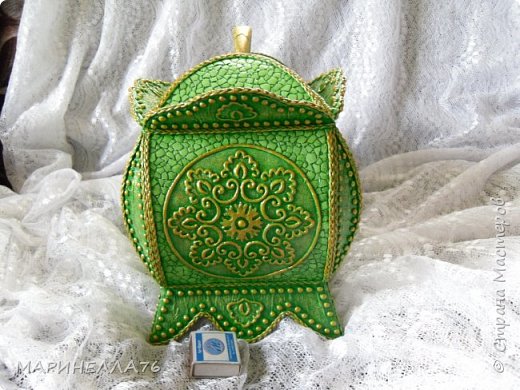 Поделка изделие Картонаж Моделирование конструирование Шкатулка? Ларец? Сокровищница? Картон гофрированный Салфетки Скорлупа яичная фото 3