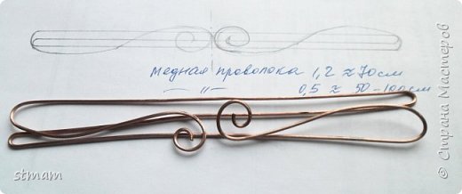 Мастер-класс Плетение Мастер-класс по изготовлению браслета Бусины Проволока фото 3