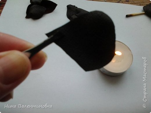 Мастер-класс Украшение Моделирование конструирование Розочка Кожа фото 6