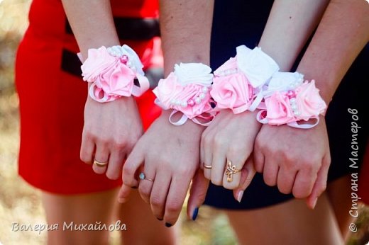 Свадебное украшение на руку для подружек невесты