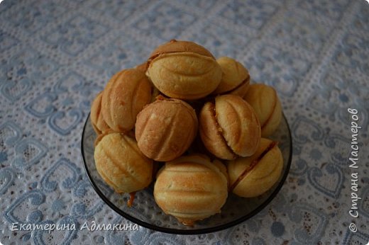 Кулинария Рецепт кулинарный Орешки со сгущенкой Продукты пищевые