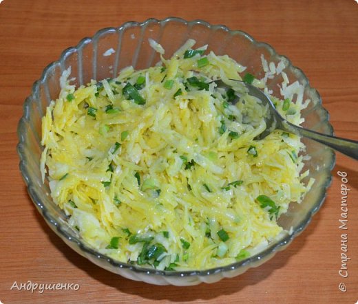 Мастер-класс Рецепт кулинарный Слоеный пирог с простой начинкой Продукты пищевые фото 5