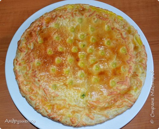 Мастер-класс Рецепт кулинарный Слоеный пирог с простой начинкой Продукты пищевые фото 1