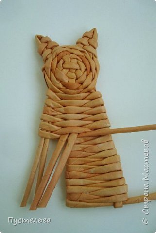 Игрушка Плетение Котики Бумага Трубочки бумажные фото 18