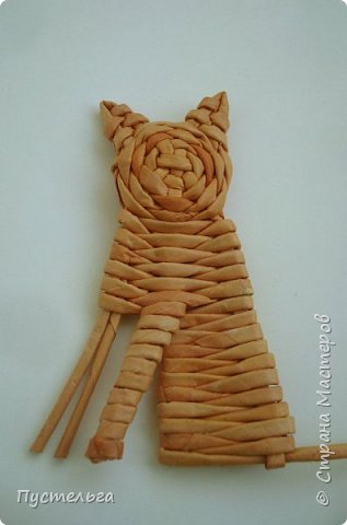 Игрушка Плетение Котики Бумага Трубочки бумажные фото 19