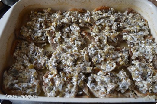 Кулинария Мастер-класс Рецепт кулинарный Вкуснейшее мясо с шампиньонами Продукты пищевые фото 15