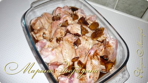 Кулинария Мастер-класс Рецепт кулинарный Куриные крылышки в соево-имбирном маринаде с апельсином Продукты пищевые фото 6