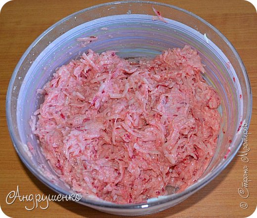 Кулинария Мастер-класс Рецепт кулинарный Розовые драники Продукты пищевые фото 5