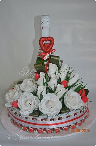 Свит-дизайн Свадьба Моделирование конструирование Свадебный торт Бумага гофрированная фото 1